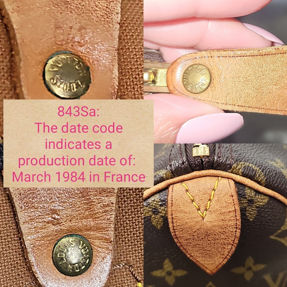 Louis Vuitton Speedy 30 Monogram Brown Handbag - Picture 12 of 16